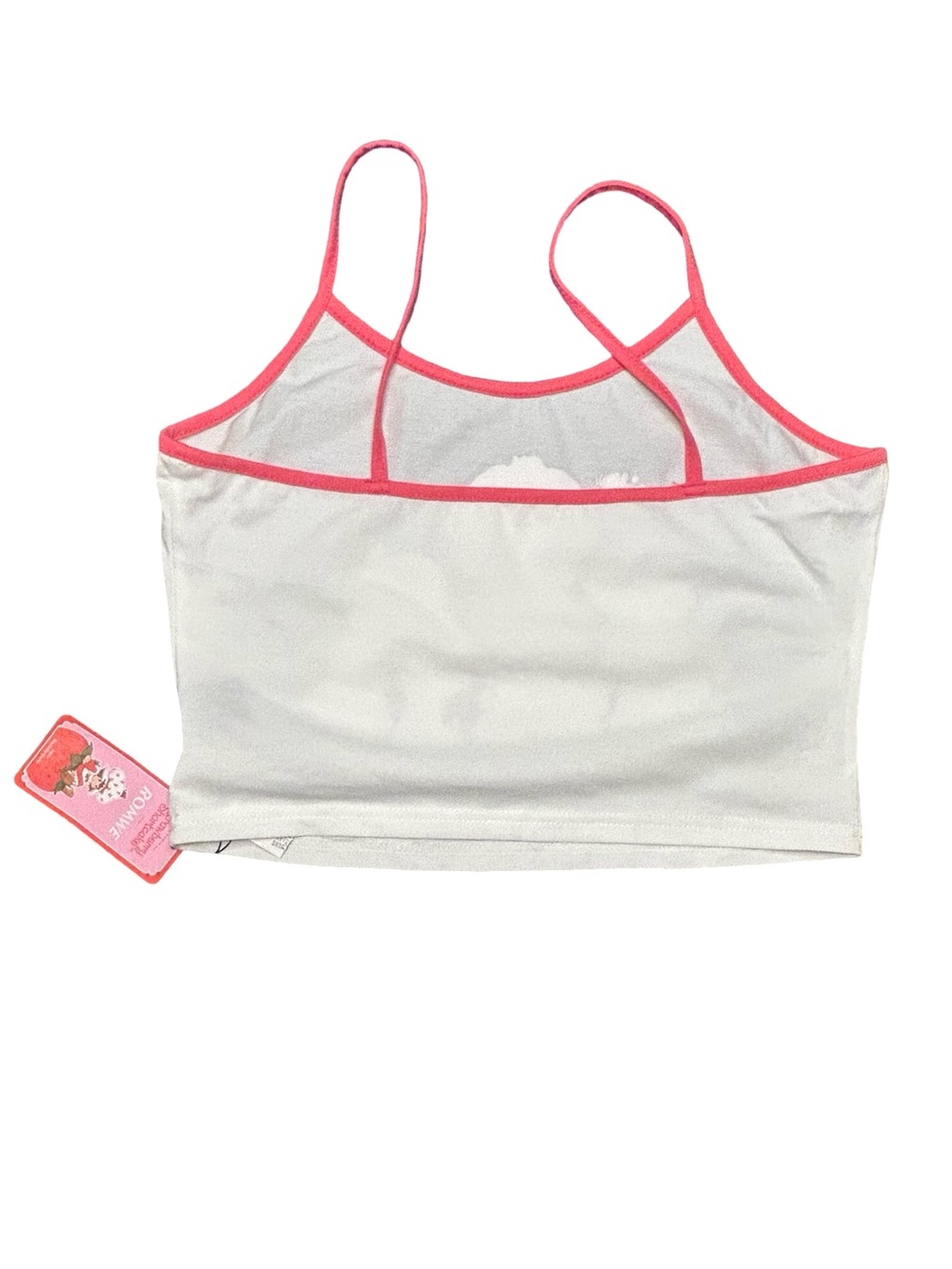 Strawberry shortcake and friends vintage inspired graphic cute ringer cami NWT L - Picture 3 of 7